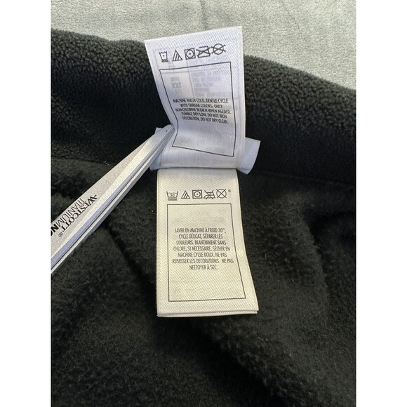 Disneyland Fleece Jacket Mens 2XL Gray Black Pockets Full Zip Mickey Disney - Picture 5 of 9